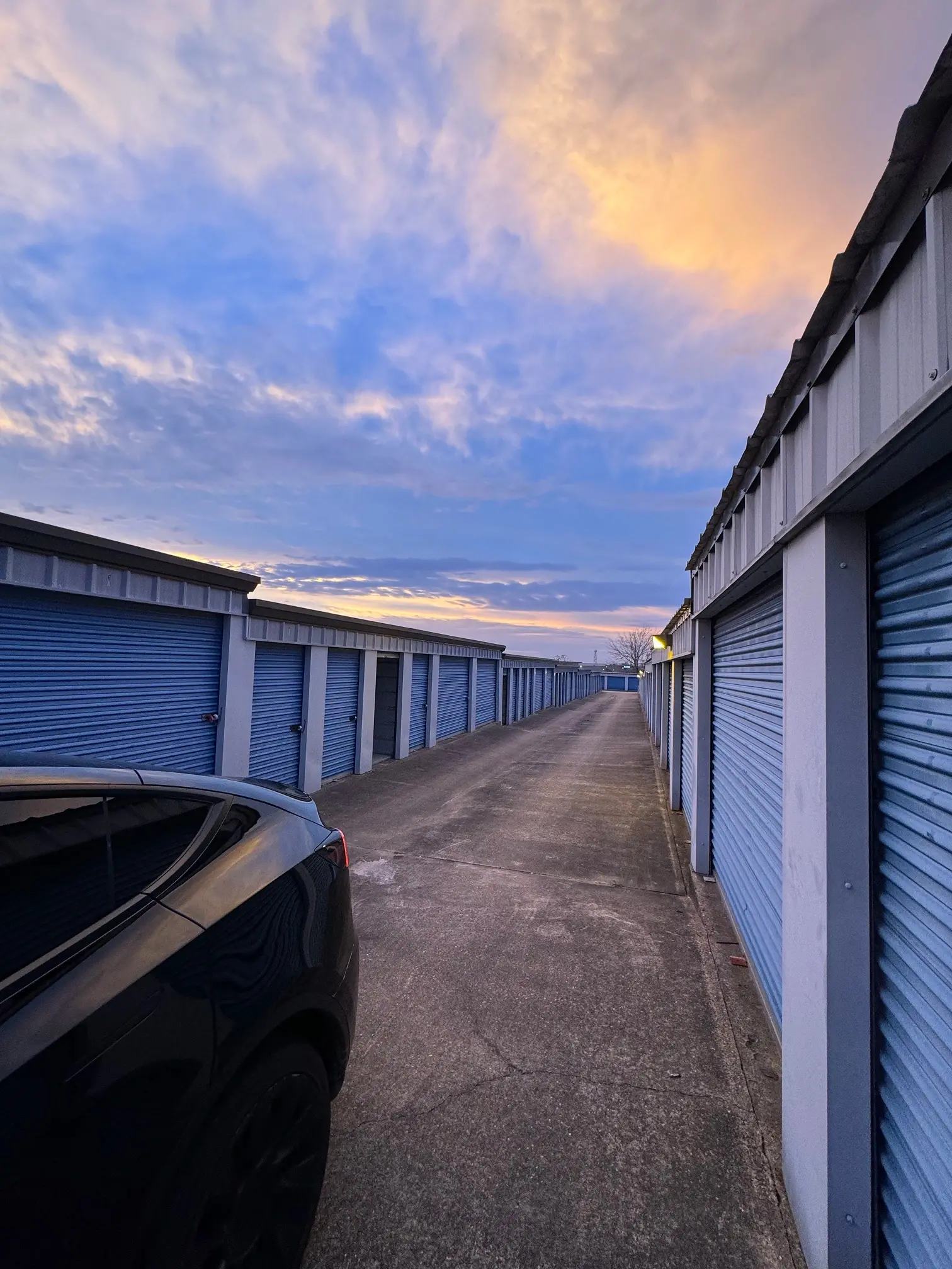 Cypress Mini Storage entrance sign